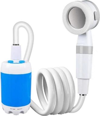 OEM Pr&aacute;ctico Artefacto De Ba&ntilde;o Al Aire Libre, Suministros Para Dormitorios Y Campamentos, Ducha Inal&aacute;mbrica, Ducha Port&aacute;til Recargable, Bater&iacute;a De 5000 Ma