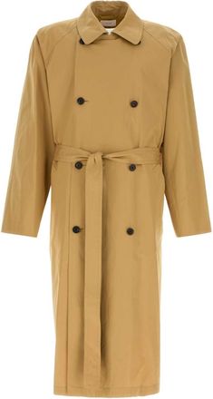 コート The Row Women beige coat The Row - Triana Beige Belted Trench Coat | Mitchell Stores