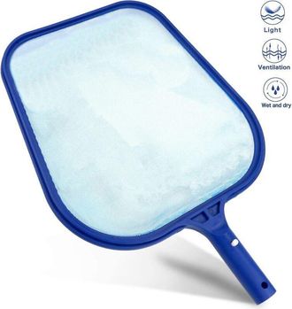 OEM Skimmer Professionale Per Piscina, Skimmer/recuperatore Di Foglie - Maglia Fine - Telaio Robusto - Accessorio Per Piscina
