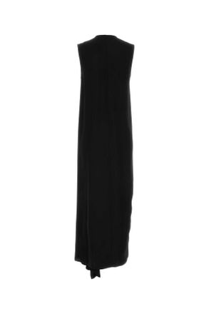 Sportmax Womens Black Twill Acline1234 Dress Nero Exterior: Viscose Abiti