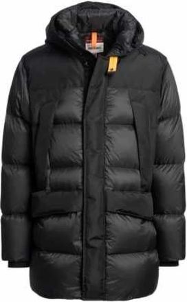 Parajumpers Shedir Long Jacket - Heren - Gewatteerde jassen - Zwart - XL - Nylon - Jassen