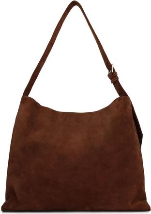 Kazar Zachte su&egrave;de schoudertas - Dames - Schoudertassen - Bruin - ONE Size - Su&egrave;de - Tassen