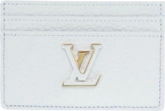 Louis Vuitton Pre-owned Wallets, female, White, Size: ONE SIZE Pre-owned Leather wallets