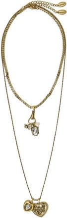 Twinset Hanger Ketting Set - Dames - Kettingen - Beige - ONE Size - Accessoires