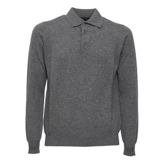 FILIPPO DE LAURENTIIS Polo Finezza 12 - Heren - Tops - Grijs - Maat: L