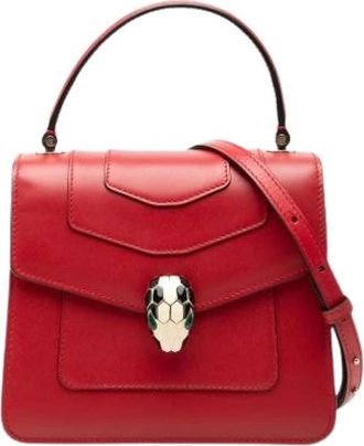 Bulgari Pre-owned Borsa Serpenti - - Pre-owned - Donna - Rosso - ONE SIZE