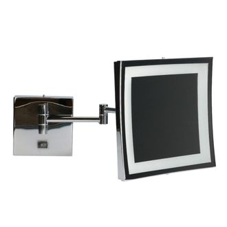 Leds - C4 Espejo de aumento acero blanco 35x34x22 cm