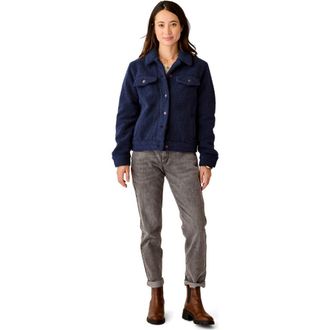 Carve Designs Rhea Boucle Trucker in Navy at Nordstrom, Size Xx-Small