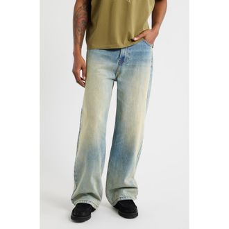 Elwood Nonstretch Baggy Jeans in Hand Me Down at Nordstrom, Size 32