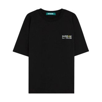 Barrow T-Shirts, male, Black, Size: XS Jersey T-Shirt