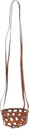 Loewe Pre-owned Mini Bags, female, Brown, Size: ONE SIZE Pre-owned Leather Shoulder Bag