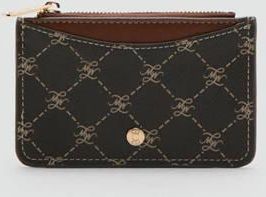 Mango Portacarte logo zip marrone - Donna - Taglia unica - MANGO