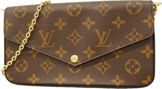 Louis Vuitton Fuchsia Chain/Shoulder Wallet (Pre-Owned)