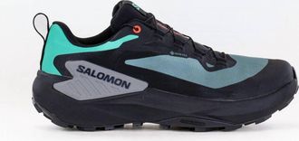 Salomon Mens Gtx Trail Running Shoe In North Atlantic/black/sharkskin