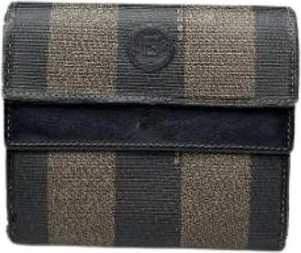 Fendi Pre-owned Wallets, male, Black, Size: ONE SIZE Pre-owned Vintage Wallet
