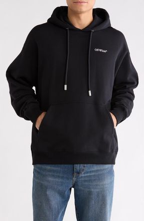 Off-white Vanish Arrow Skate Graphic Hoodie in Black-White at Nordstrom Rack, Size X-Small