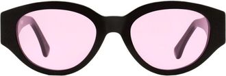 Retro Superfuture Drew Mama sunglasses - women - Acetate - One Size - Black