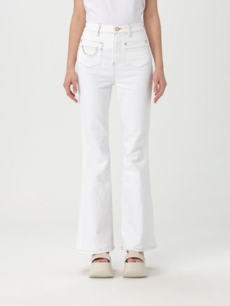 Ganni Jeans GANNI Woman color White
