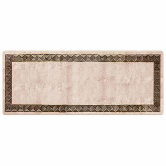 vidaXL Pasillo De Alfombra Marsa Negro 100 X 250 Cm Poli&eacute;ster Y Pvc Vidaxl