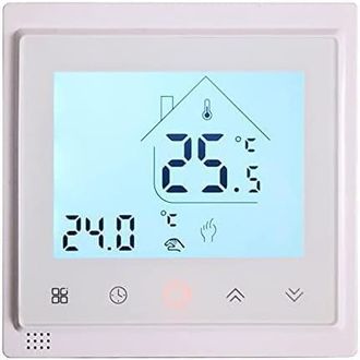OEM Termostato Wifi Programable, Regulador De Temperatura Y Control Remoto Para Suelo Radiante El&eacute;ctrico. Compatible Con Las Apps Alexa, Asistente De Goog