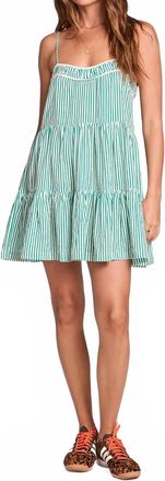 Saltwater Luxe Genevieve Mini Dress In Green