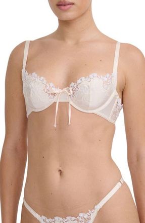 Kat The Label Saskia Underwire Bra in Ivory at Nordstrom, Size X-Large