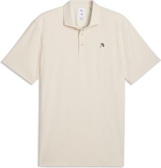 Puma Polo PUMA x ARNOLD PALMER TextuRosso da uomo, Accessori, Bianco, XXL