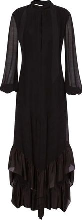 Philosophy di Lorenzo Serafini Timeless Neutrals Philosophy Dress With Classic Silhouette