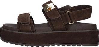 Steve Madden Schoenen, Dames, Bruin, 36 EU, Leer, Bigmona Sandal