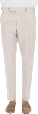 Pantaloni Torino Rebel Fit Linen-Cotton Trousers