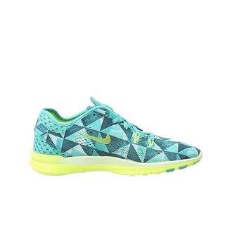 Nike Free 5.0 TR Fit PRT Lace Up Blauw Synthetisch Damestrainers 704695 402