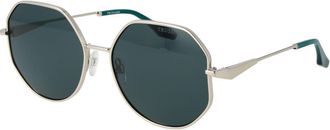 Trussardi Silver Metal Womens Sunglasses