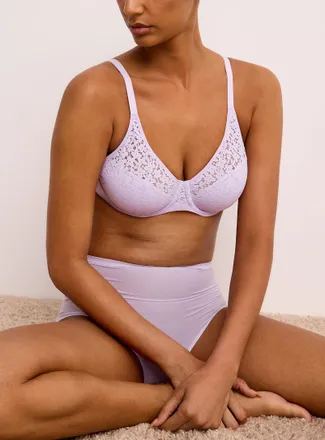 Chantelle Womens Norah lace full-coverage bra