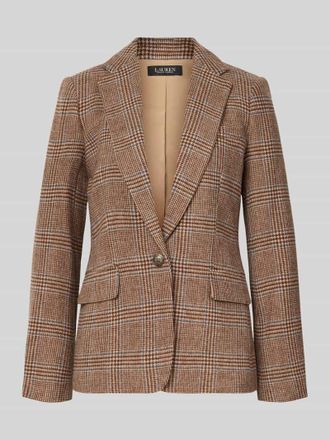 Lauren Ralph Lauren Blazer mit Reverskragen Modell BONARO in Beige, Gr&ouml;&szlig;e 44
