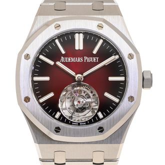 Audemars Piguet Royal Oak Flying Tourbillon Automatic Red Dial Mens Watch 26730ST.OO.1320ST.05