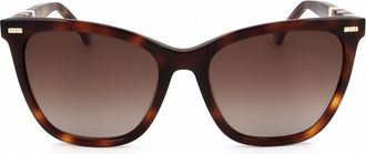 Carolina Herrera Ladies Brown Rectangular Sunglasses CH 0044/S