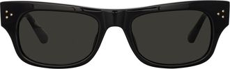 Linda Farrow FALCK LFL1448 C1 Mens Sunglasses Black Size 51