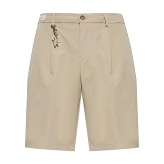 Paul & Shark Paul & Shark, Casual Shorts, male, Beige, Size: XL Dynamic Stretch Bermuda Shorts