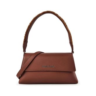 Mario Valentino Polar Flap Bag - Dames - Tassen - Bruin - Maat: ONE Size Zijde