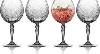 Jelmoli-Shop Whiskyglas »Lyngby Melodia 4 Stück, 65 cl«