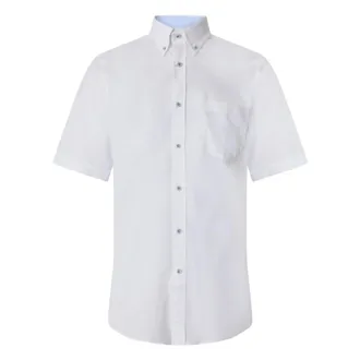 Paul & Shark Camisa de Manga Corta - Shirts - Hombre - Blanco - 7XL