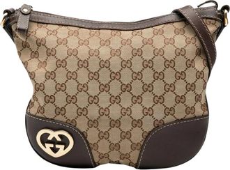 Gucci Borsa a spalla fantasia Pre-owned - - Pre-owned - Donna - Marrone - ONE SIZE