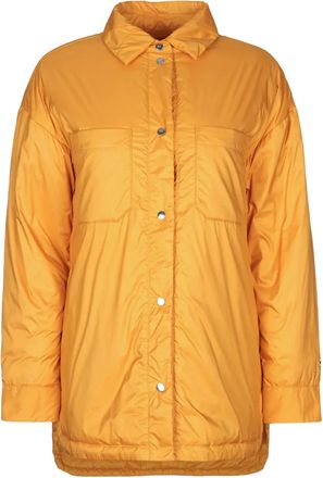 Add Piumino con colletto polo - Arancione