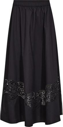Mos Mosh Midi Rokken - Dames - Midirokken - Zwart - M - Rokken