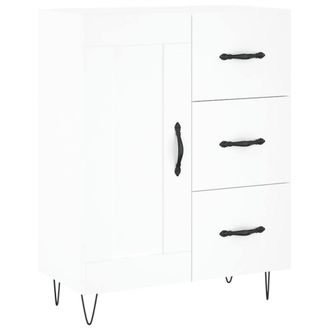 Berkfield Home Sideboard White 69.5x34x90 cm Engineered Wood
