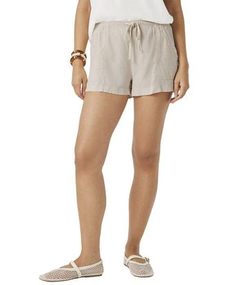 Splendid Rosalie Linen-Blend Short