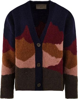 Akep Cardigan Overview - - Knitwear - Donna - Multicolore - S