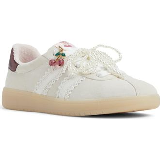 Aldo Sweet Thing Sneaker in White/Bone at Nordstrom, Size 8.5