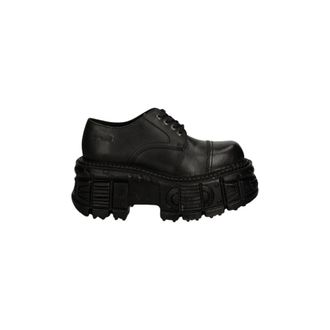 New Rock Zapatilla de Plataforma Tank - Shoes - Mujer - Negro - 37 EU