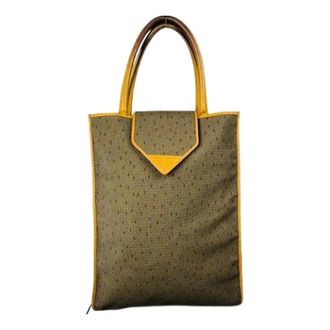 Saint Laurent Pre-owned Tote Bags, female, Brown, Size: ONE SIZE Pre-owned Vintage Tote Bag